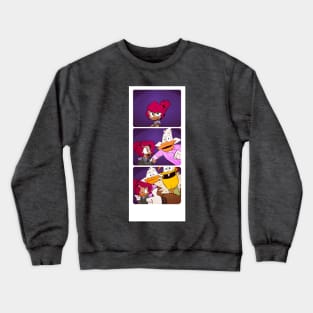 Darkwing Fam Photobooth Crewneck Sweatshirt